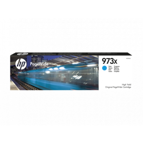 Emballage til HP 973X cyan blækpatron