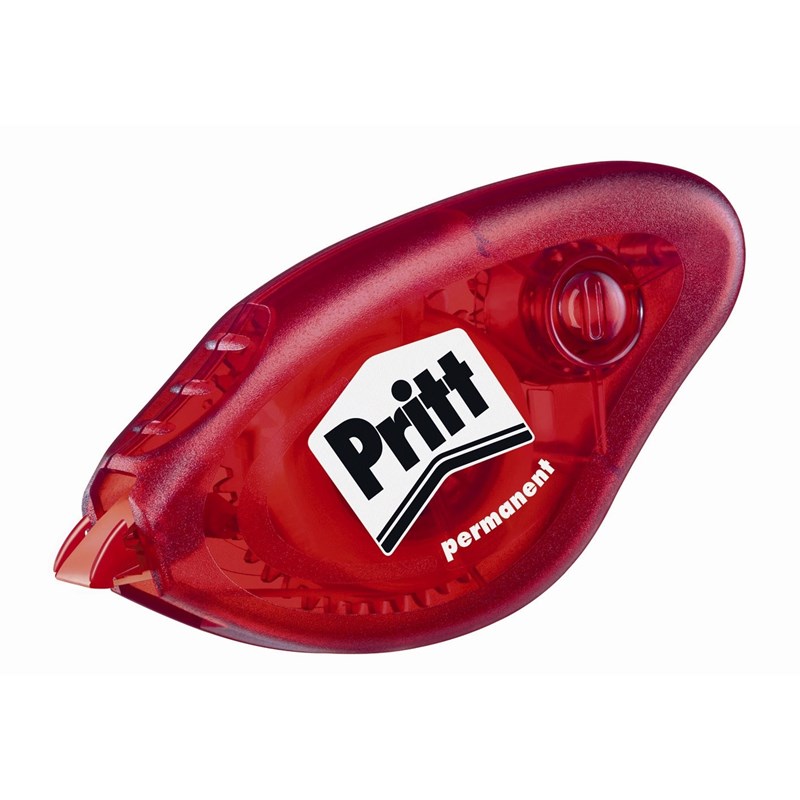 Limroller Pritt Compact permanent 8,4 mm. x 10 mtr. 2118279 Pritt Compact limroller med permanent lim – præcis glue roller 8,4 mm