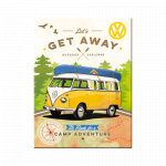 Magnet 8x6 cm. "VW Camp Adventure"