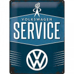 Metalskilt "Volkswagen Service" 30x40 cm.