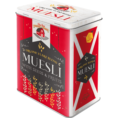 Metaldåse Muesli With Seeds & Fruits” (L) 3D