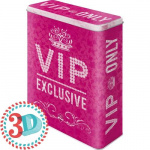 Metaldåse "VIP Exclusive" (XL) 3D