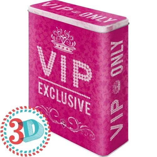 Metaldåse “VIP Exclusive” (XL) 3D
