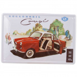 Metalskilt Goggomobil Coupé 20x30 cm.