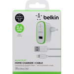 Iphone/Ipad Adaptor + 1,2 mtr. kabel, 2,4 A. Belkin - Image 2