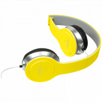 Headset LogiLink 1 x 3,5 mm. Stereo (Gul) - Image 2