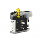Blækpatron Brother LC223BK, Sort (Kompatibel)