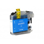 Blækpatron Brother LC223-C, Cyan (Kompatibel)