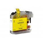 Blækpatron Brother LC223-Y, Yellow (Kompatibel)