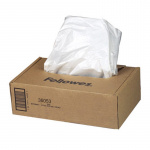 Plastiksække til makulering Fellowes 148 ltr. 50 stk/pak