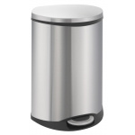 Affaldsspand Abena 2-delt 22/22 ltr. Rustfrit stål