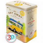 Metaldåse "VW Lets get away" (L) 3D - Image 3