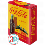 Metaldåse "Coca Cola  in bottles.." (XL) 3D