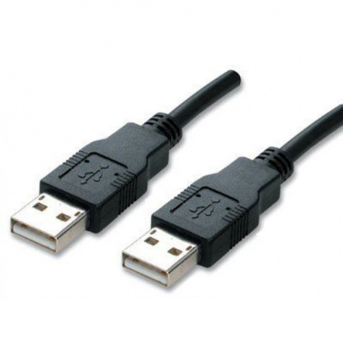 USB kabel 2.0 A/A han/han Sort (1,8 mtr.)