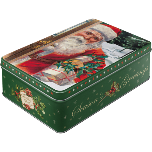 Metalæske “Santa – Season´s Greeting”  3D