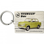 Nøglering "Trabant" 6x4,5 cm.