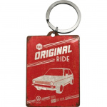Nøglering "VW Golf  - The Original Ride" 6x4,5 cm.