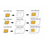 Sim-kort adaptor sæt til Iphone/Smartphones - Image 3