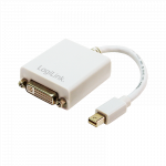 Mini DisplayPort - DVI Adapter, 9 cm. Hvid