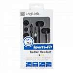 Headset LogiLink IPX6 waterproof - Sports-Fit