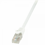 Netværkskabel LogiLink RJ45, Cat6 hvid (10 mtr.)