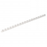 Spiralryg, 6 mm. plast, A4 Hvid (2-20 sider) 53450