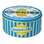 Metaldåse "Cookies" kagedåse (Oval) 3D