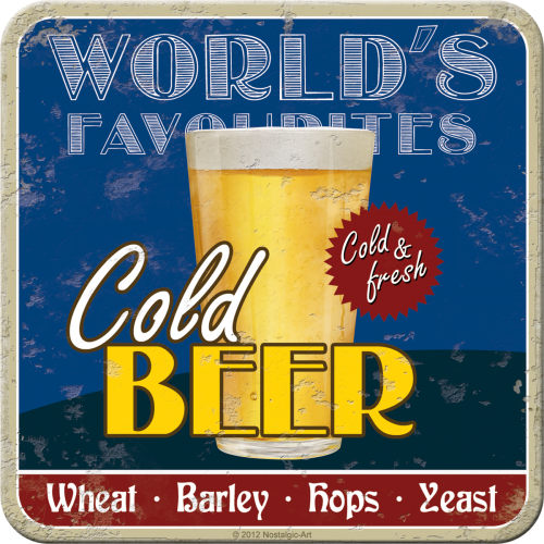 Ølbrik “Cold Beer” (5 stk.)