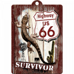 Nøglering "Highway 66 Desert Surviver" 6x4,5 cm. - Image 3