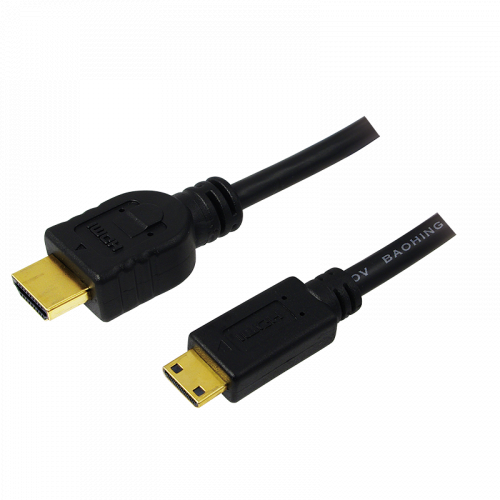LogiLink® Cable HDMI til HDMI Mini High Speed w.E. 2 mtr.