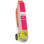 Blækpatron Epson T2433 XL, Magenta (Kompatibel)