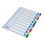 Register m/farver, 10-delt A4 444010101