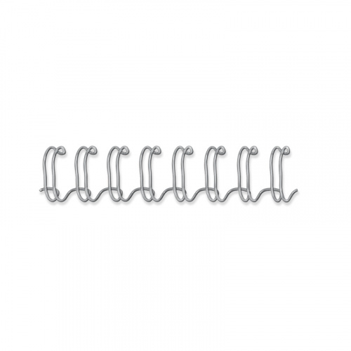 Spiralryg A4 metal 10 mm. 34-ringe, 51-80 ark (Sølv) 5327901