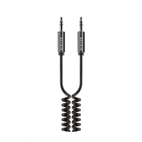 Belkin aux jack kabel, 1,8 mtr. sort
