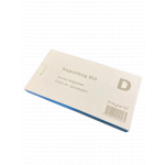 Kuponbog blå, 2x1-100, 130x70 mm. 92220560 - Image 2