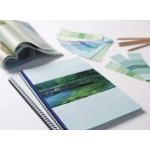 Spiralryg A4 metal 8 mm. 34-ringe, 36-50 ark (sort) 53261 - Image 2