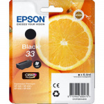 Blækpatron Epson 33, sort T3331 (6,4 ml.)