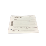 Udgiftsbilag, blå 100x148 mm. 100 bl. 1047