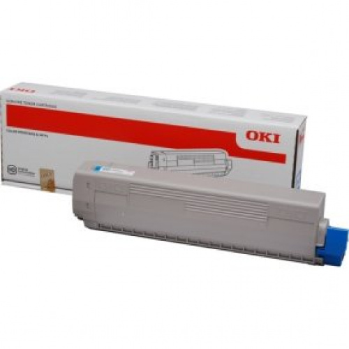 Lasertoner Oki C831/C841 Cyan (10.000 sider)