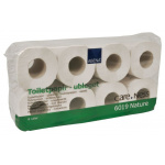 Toiletpapir 2-lags 6019, ubleget (56 ruller)