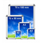 Snapramme 70x100 cm. Twin Light - Image 2