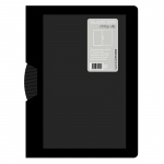 Klemmemappe A4, swing clip sort (30 sider)