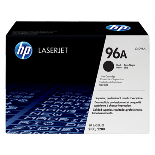 Lasertoner HP 96A / C4096A Black (5.000 sider)
