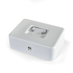 Pengekasse m/lås BNT mellem 8" (Hvid) - Image 3
