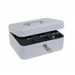 Pengekasse m/lås BNT mellem 8" (Hvid)