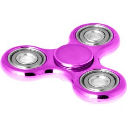 Fidget spinner, metal (Pink)