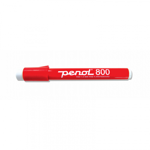 Whiteboardmarker Penol 800 1,5 mm. rund spids (rød)