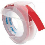 Dymo 3D tape 5247, 9,5 mm. x 3,0 mtr. (rød)