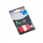 Indexfaner i disp. Info, 25x43 cm. (Rød) 7728-74