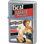 Lighter "Best Garage we´re open on sundays" (Blue)